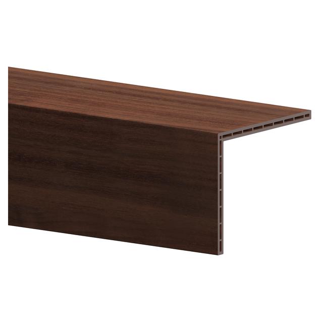 COPRIFILO PIATTO NOCE ANG SCAT BARRA 2x3,25 METRI 80x100x6mm | Tecnomat COPRIFILO PIATTO NOCE ANG SCAT BARRA 2x3,25 METRI 80x100x6mm - 2 | Tecnomat