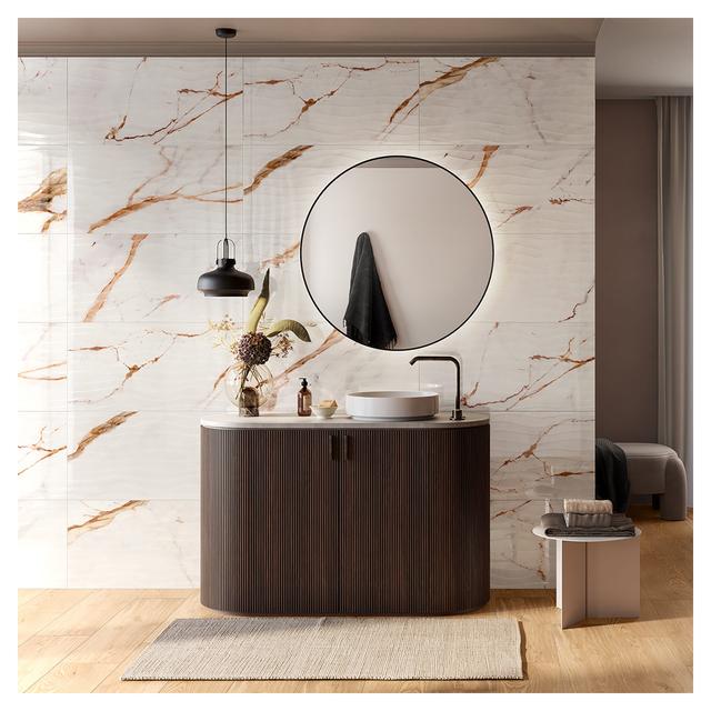 RIV INT PRESTIGE MARMO CALAC BRONZE WAVE 40x80x0,85 cm MONOPOROSA IN PASTA BIANCA | Tecnomat RIV INT PRESTIGE MARMO CALAC BRONZE WAVE 40x80x0,85 cm MONOPOROSA IN PASTA BIANCA - 2 | Tecnomat