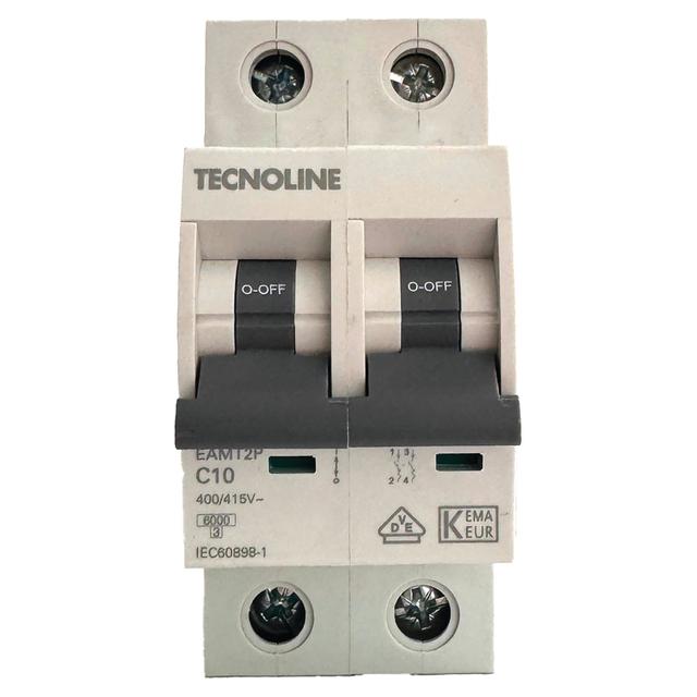 INTERRUTTORE MAGNETOTERMICO TECNOLINE 2P 25A 6 KA 2 MODULI | Tecnomat INTERRUTTORE MAGNETOTERMICO TECNOLINE 2P 25A 6 KA 2 MODULI - 2 | Tecnomat