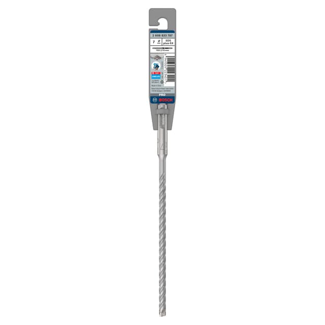 PUNTA BOSCH Ø7 mm 210/150mm 4 TAGLIENTI PUNTA BOSCH Ø7 mm 210/150 mm PER MURO E CALCESTRUZZO | Tecnomat PUNTA BOSCH Ø7 mm 210/150mm 4 TAGLIENTI PUNTA BOSCH Ø7 mm 210/150 mm PER MURO E CALCESTRUZZO - 2 | Tecnomat