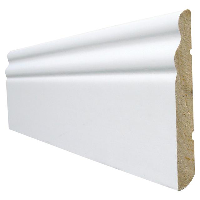 BATTISCOPA IN LEGNO VITTORIANO LACCATO BIANCO 2400x100 mm (LxH) SP 13 mm | Tecnomat BATTISCOPA IN LEGNO VITTORIANO LACCATO BIANCO 2400x100 mm (LxH) SP 13 mm | Tecnomat