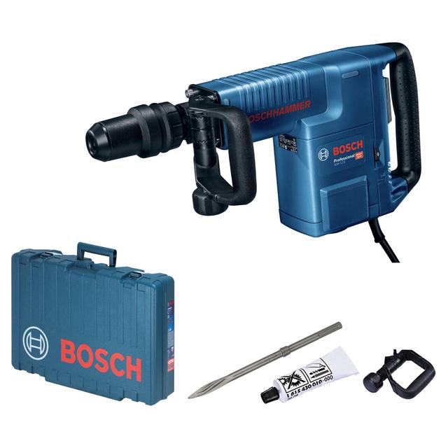 DEMOLITORE BOSCH 1500W GSH 11 E SDS MAX PROFESSIONAL 16,8J 1050 1890 colpi/min PESO 10,1 kg | Tecnomat DEMOLITORE BOSCH 1500W GSH 11 E SDS MAX PROFESSIONAL 16,8J 1050 1890 colpi/min PESO 10,1 kg | Tecnomat