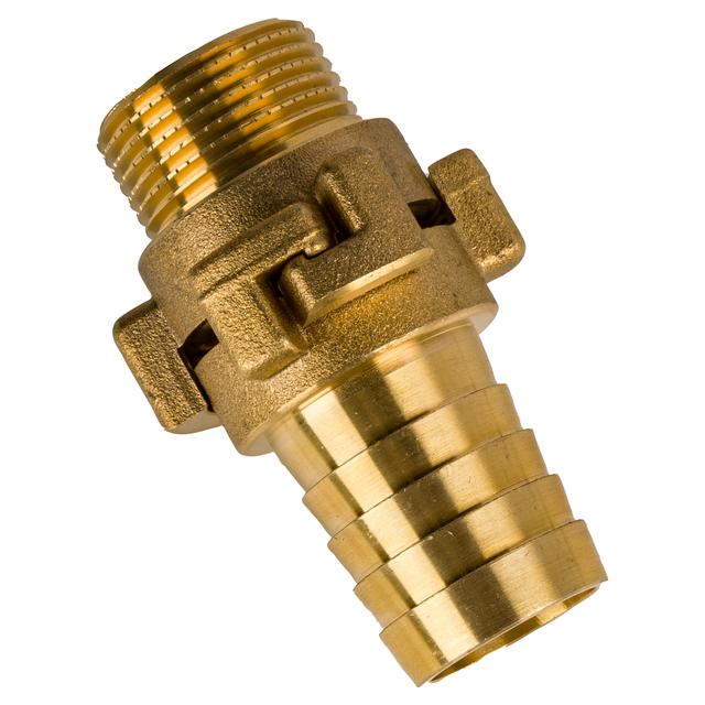 RACCORDO RAPIDO PORTAGOMMA PES CON GIUNTO M Ø25x3/4''OTTONE | Tecnomat RACCORDO RAPIDO PORTAGOMMA PES CON GIUNTO M Ø25x3/4''OTTONE | Tecnomat