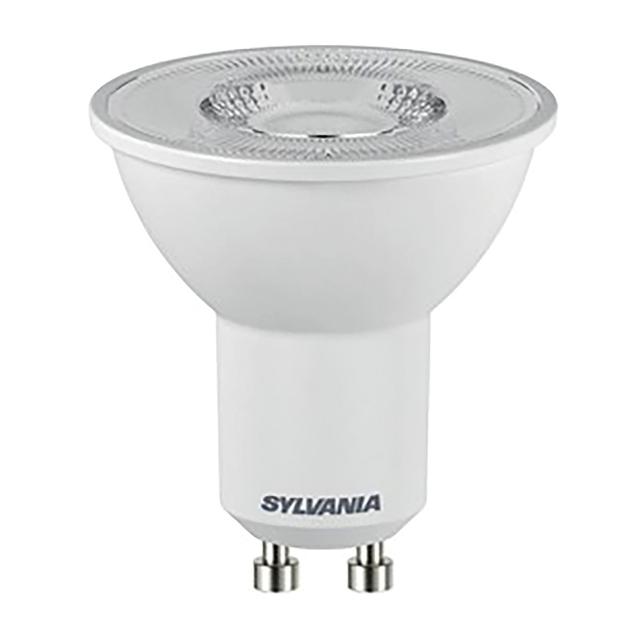 LAMPADINA SYLVANIA LED GU10 4,2W=45W 320 lumen 3000K LUCE CALDA DIMENSIONI Ø 50x54 mm | Tecnomat LAMPADINA SYLVANIA LED GU10 4,2W=45W 320 lumen 3000K LUCE CALDA DIMENSIONI Ø 50x54 mm | Tecnomat