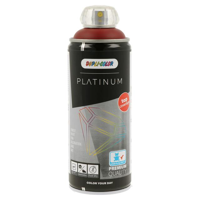 SMALTO SPRAY EA PLATINUM RAL 3004 400 ml ROSSO PORPORA SATINATO RESA 1,5 - 2 m² A BOMBOLA | Tecnomat SMALTO SPRAY EA PLATINUM RAL 3004 400 ml ROSSO PORPORA SATINATO RESA 1,5 - 2 m² A BOMBOLA - 2 | Tecnomat