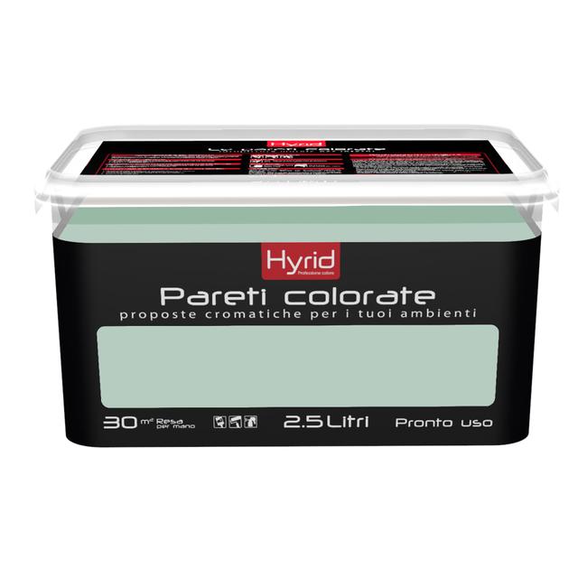 IDROPITTURA COLORATA HYRID 2,5 l COLORE SALVIA 5-6 m² CON 1 l A 2 MANI | Tecnomat IDROPITTURA COLORATA HYRID 2,5 l COLORE SALVIA 5-6 m² CON 1 l A 2 MANI | Tecnomat