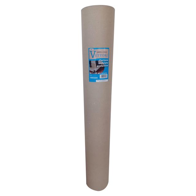 CARTONE ONDULATO PROTEZIONE VETTORI 1x45 m 180 g/m² IN ROTOLO | Tecnomat CARTONE ONDULATO PROTEZIONE VETTORI 1x45 m 180 g/m² IN ROTOLO | Tecnomat