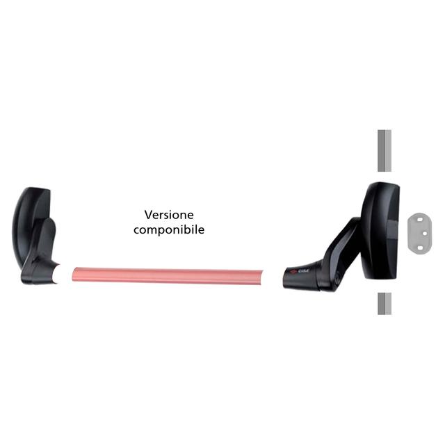 ATTACCHI LATERALI CISA FAST PUSH LATERALE ALTO BASSO COMPONIBILE 2 PEZZI | Tecnomat ATTACCHI LATERALI CISA FAST PUSH LATERALE ALTO BASSO COMPONIBILE 2 PEZZI | Tecnomat