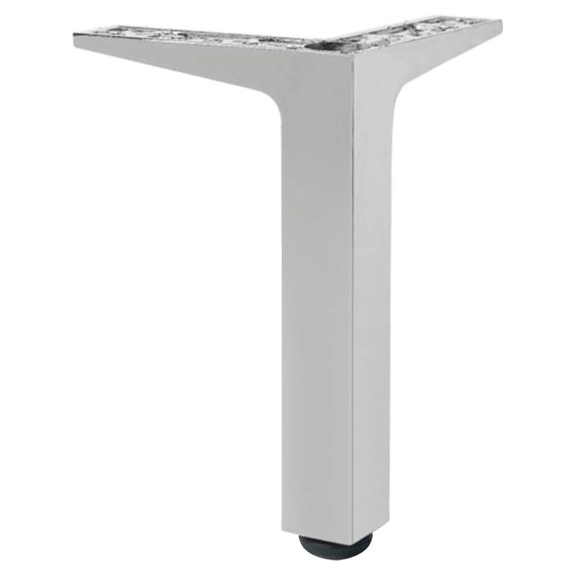 PIEDE PER MOBILE REGOLABILE 140x22x22 mm ZAMA VERNICIATO ALLUMINIO | Tecnomat PIEDE PER MOBILE REGOLABILE 140x22x22 mm ZAMA VERNICIATO ALLUMINIO - 2 | Tecnomat