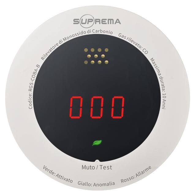 RILEVATORE CO MONOSSIDO DI CARBONIO DA PARETE A BATTERIA CR123 NON INCLUSA | Tecnomat RILEVATORE CO MONOSSIDO DI CARBONIO DA PARETE A BATTERIA CR123 NON INCLUSA | Tecnomat