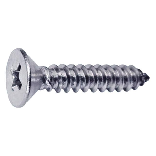 AUTOFILETTANTI TESTA SVASATA PER FERRO Ø 3,9x38 mm 20 PEZZI ACCIAIO INOX AISI 304 | Tecnomat AUTOFILETTANTI TESTA SVASATA PER FERRO Ø 3,9x38 mm 20 PEZZI ACCIAIO INOX AISI 304 - 2 | Tecnomat