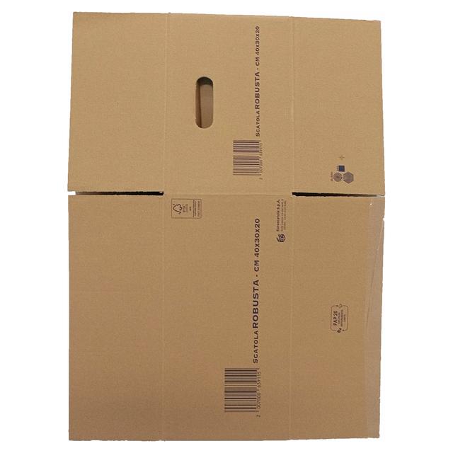 SCATOLA PER IMBALLO IN CARTONE 40x20x30 cm (LxHxP) CARTONE DOPPIA ONDA | Tecnomat SCATOLA PER IMBALLO IN CARTONE 40x20x30 cm (LxHxP) CARTONE DOPPIA ONDA | Tecnomat