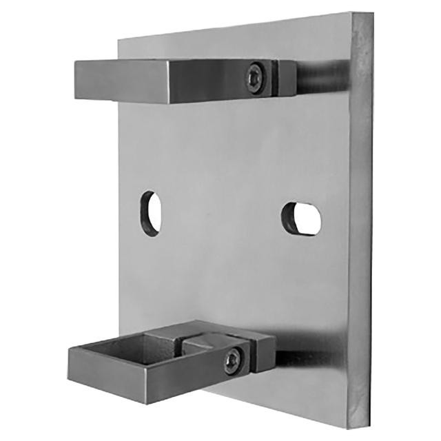 ANCORAGGIO A MURO INOX 316 PER TUBO QUADRO 40x40 mm CON PIASTRA QUADRATA | Tecnomat ANCORAGGIO A MURO INOX 316 PER TUBO QUADRO 40x40 mm CON PIASTRA QUADRATA - 2 | Tecnomat