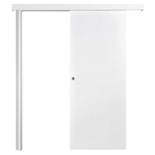 PORTA DA INTERNO SCORREVOLE ESTERNO MURO ROMA CONTRACT EFFEBIQUATTRO 70x210 cm (LxH) REVERSIBILE | Tecnomat PORTA DA INTERNO SCORREVOLE ESTERNO MURO ROMA CONTRACT EFFEBIQUATTRO 70x210 cm (LxH) REVERSIBILE | Tecnomat