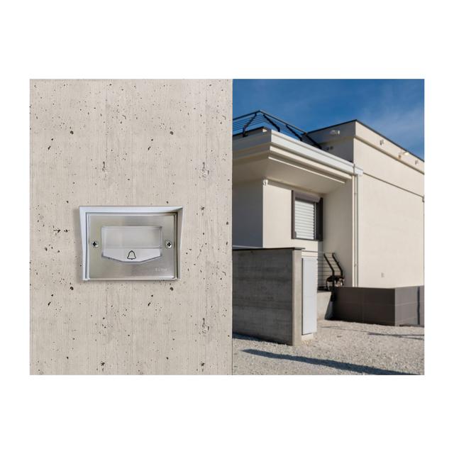 PULSANTE PORTA TARGA ELVOX DA INCASSO PER ESTERNO | Tecnomat PULSANTE PORTA TARGA ELVOX DA INCASSO PER ESTERNO - 2 | Tecnomat