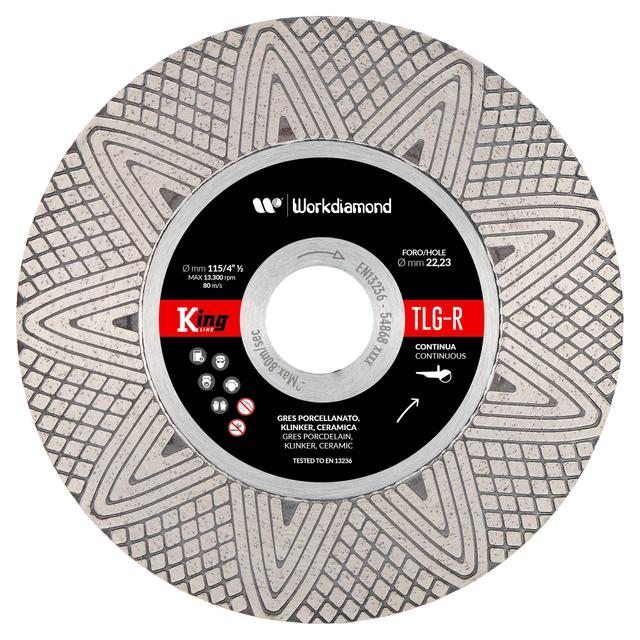 DISCO DIAMANTATO WORKDIAMOND Ø115 mm TLG-R PER TAGLIO JOLLY PER GRES PORCELLANATO | Tecnomat DISCO DIAMANTATO WORKDIAMOND Ø115 mm TLG-R PER TAGLIO JOLLY PER GRES PORCELLANATO | Tecnomat