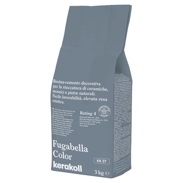 STUCCO FUGABELLA COLOR KERAKOLL KK 27 3kg FUGA 0-20 mm USO INTERNO ED ESTERNO | Tecnomat STUCCO FUGABELLA COLOR KERAKOLL KK 27 3kg FUGA 0-20 mm USO INTERNO ED ESTERNO | Tecnomat