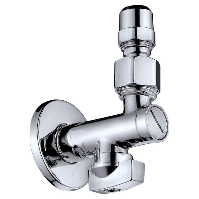 RUBINETTO SOTTOLAVABO TECOM CON CROMO CON FILTRO E SNODO 1/2" X 3/8" X 10 mm | Tecnomat RUBINETTO SOTTOLAVABO TECOM CON CROMO CON FILTRO E SNODO 1/2" X 3/8" X 10 mm - 2 | Tecnomat