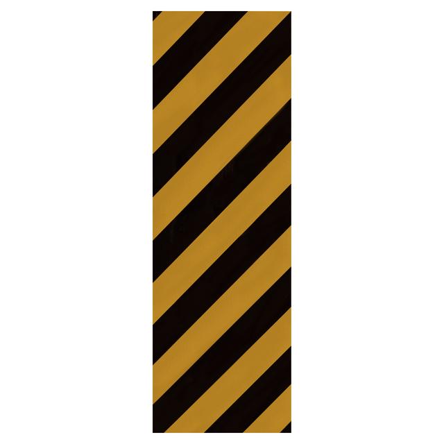 ANTIURTO ADESIVO PER BOX E PILASTRI 1000x250x3 mm POLIETILENE GIALLO / NERO | Tecnomat ANTIURTO ADESIVO PER BOX E PILASTRI 1000x250x3 mm POLIETILENE GIALLO / NERO - 2 | Tecnomat