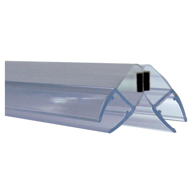 COPPIA GUARNIZIONI MAGNETICHE A 90° TRASPARENTI H 220 cm PER VETRO 6-8 mm | Tecnomat COPPIA GUARNIZIONI MAGNETICHE A 90° TRASPARENTI H 220 cm PER VETRO 6-8 mm - 2 | Tecnomat