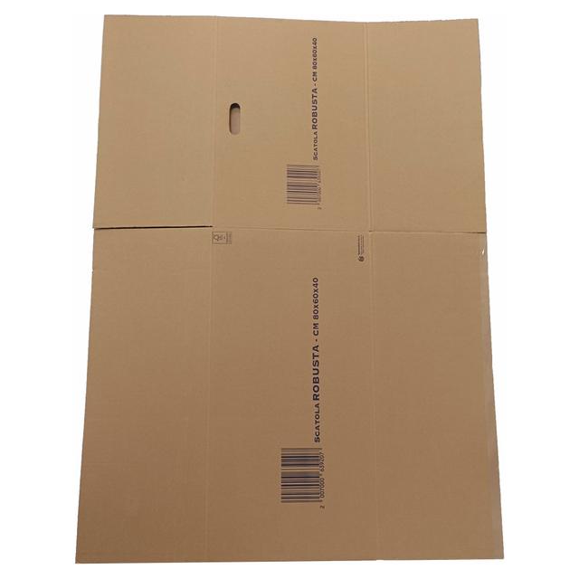 SCATOLA PER IMBALLO IN CARTONE 80x60x40 cm (LxHxP) CARTONE DOPPIA ONDA | Tecnomat SCATOLA PER IMBALLO IN CARTONE 80x60x40 cm (LxHxP) CARTONE DOPPIA ONDA | Tecnomat