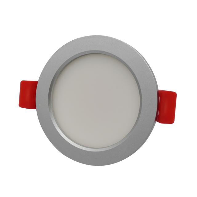 3 FARETTI DA INCASSO VIVIDA LED BETA SILVER 7W FINO 620 lm CCT ORIENTABILE Ø78 mm IP54 | Tecnomat 3 FARETTI DA INCASSO VIVIDA LED BETA SILVER 7W FINO 620 lm CCT ORIENTABILE Ø78 mm IP54 | Tecnomat