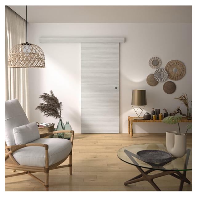 PORTA DA INTERNO SCORREVOLE ESTERNO MURO BILBAO 93x216 cm (LxH) | Tecnomat PORTA DA INTERNO SCORREVOLE ESTERNO MURO BILBAO 93x216 cm (LxH) | Tecnomat