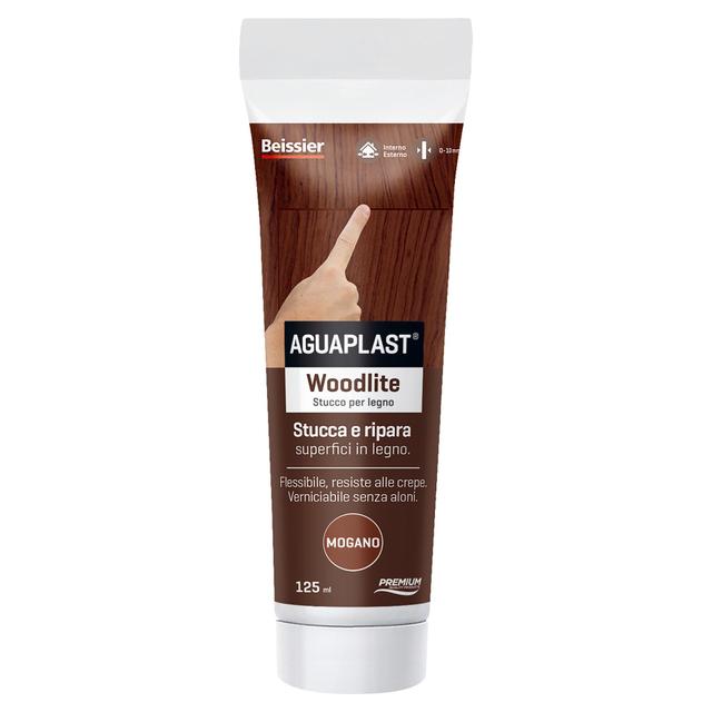STUCCO PER LEGNO WOODLITE AGUAPLAST MOGANO 125 ml SPESSORI FINO A 20mm INTERNO ESTERNO | Tecnomat STUCCO PER LEGNO WOODLITE AGUAPLAST MOGANO 125 ml SPESSORI FINO A 20mm INTERNO ESTERNO | Tecnomat