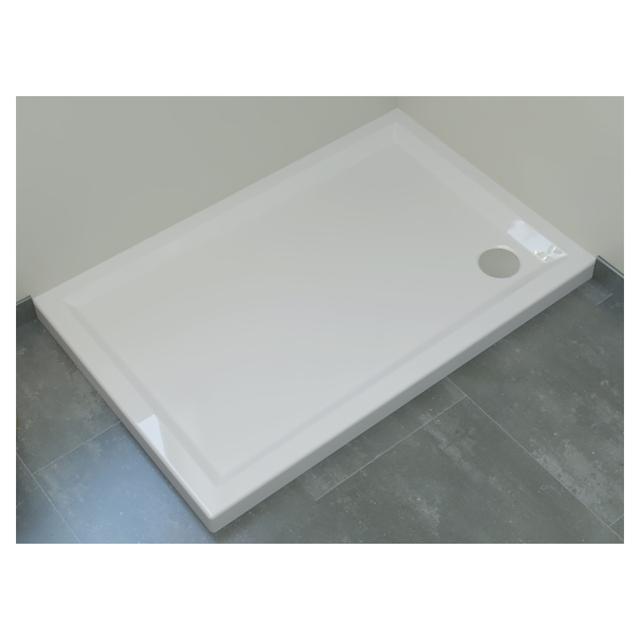 PIATTO DOCCIA SERIE MIAMI IN ACRILICO BIANCO 70x100 H 6 cm PILETTA Ø 90 mm | Tecnomat PIATTO DOCCIA SERIE MIAMI IN ACRILICO BIANCO 70x100 H 6 cm PILETTA Ø 90 mm | Tecnomat