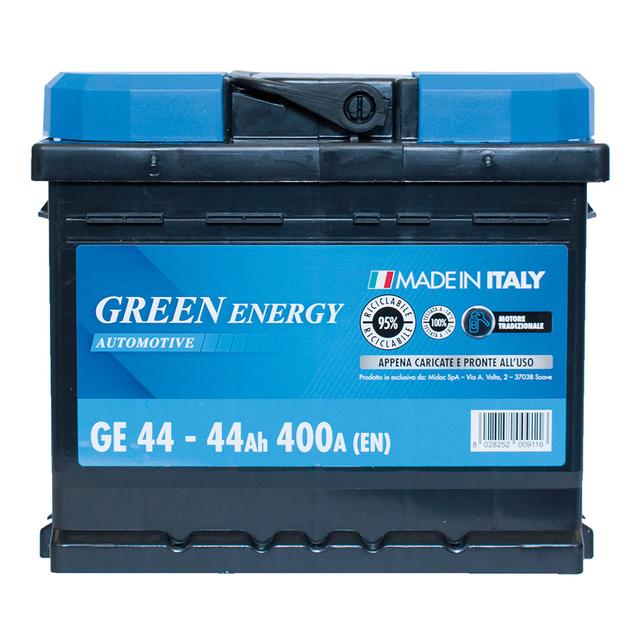 BATTERIA AUTO 45 Ah GREENENERGY SPUNTO 400A 207x175x175mm (LxPxH) PESO 10,70 Kg | Tecnomat BATTERIA AUTO 45 Ah GREENENERGY SPUNTO 400A 207x175x175mm (LxPxH) PESO 10,70 Kg | Tecnomat