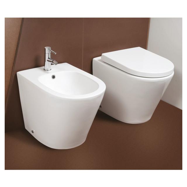 BIDET SERIE LARA FILO MURO IN CERAMICA BIANCA | Tecnomat BIDET SERIE LARA FILO MURO IN CERAMICA BIANCA | Tecnomat