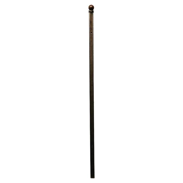 MONTANTE RECINZIONE 1240 mm DA CEMENTARE IN FERRO 30x30 mm E TAPPO CON DUE FORI INTERNI 810 mm | Tecnomat MONTANTE RECINZIONE 1240 mm DA CEMENTARE IN FERRO 30x30 mm E TAPPO CON DUE FORI INTERNI 810 mm - 2 | Tecnomat