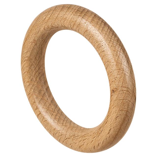 ANELLI IN LEGNO Ø 56x36 mm COLOR NATURALE 10 PEZZI PER BASTONE Ø 28 mm | Tecnomat ANELLI IN LEGNO Ø 56x36 mm COLOR NATURALE 10 PEZZI PER BASTONE Ø 28 mm - 2 | Tecnomat