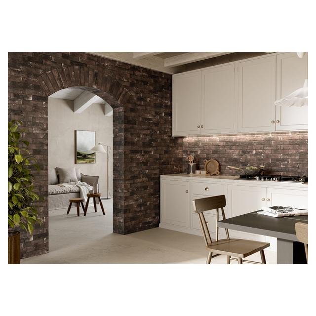 MATTONCINO ANTICO CASALE BRUCIATO 6x25x0,9 cm GRES PORCELLANATO | Tecnomat MATTONCINO ANTICO CASALE BRUCIATO 6x25x0,9 cm GRES PORCELLANATO - 2 | Tecnomat