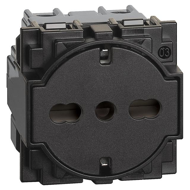 PRESA UNIVERSALE BTICINO LIVING NOW 10/16A COLORE NERO | Tecnomat PRESA UNIVERSALE BTICINO LIVING NOW 10/16A COLORE NERO | Tecnomat