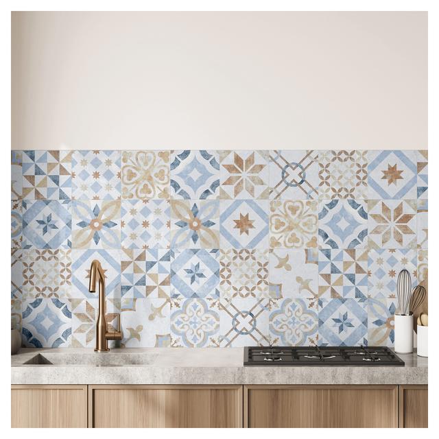 PAVIMENTO INTERNO NEW WALD MULTICOLOR 20x20x0,74 cm PEI4 GRES PORCELLANATO | Tecnomat PAVIMENTO INTERNO NEW WALD MULTICOLOR 20x20x0,74 cm PEI4 GRES PORCELLANATO | Tecnomat