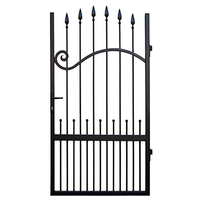 CANCELLETTO APOLLO NERO REVERSIBILE ZINCATO E VERNICIATO NERO 100x180 cm (LxH) | Tecnomat CANCELLETTO APOLLO NERO REVERSIBILE ZINCATO E VERNICIATO NERO 100x180 cm (LxH) - 2 | Tecnomat