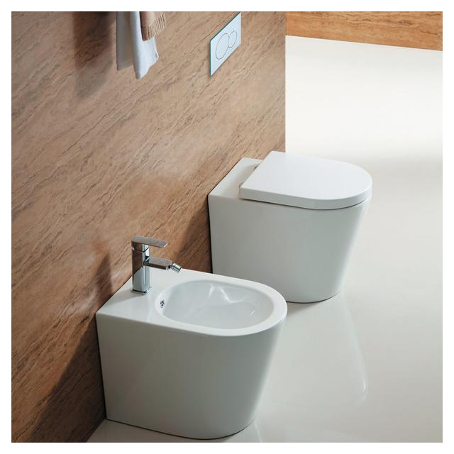 BIDET SERIE NAUSICAA FILO MURO IN CERAMICA BIANCA | Tecnomat BIDET SERIE NAUSICAA FILO MURO IN CERAMICA BIANCA | Tecnomat