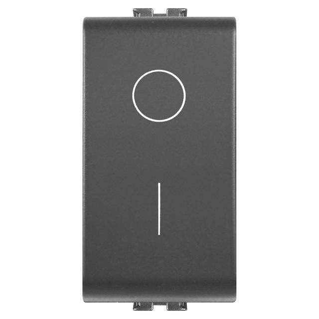 INTERRUTTORE BIPOLARE KALOS NERA16A 250V | Tecnomat INTERRUTTORE BIPOLARE KALOS NERA16A 250V | Tecnomat