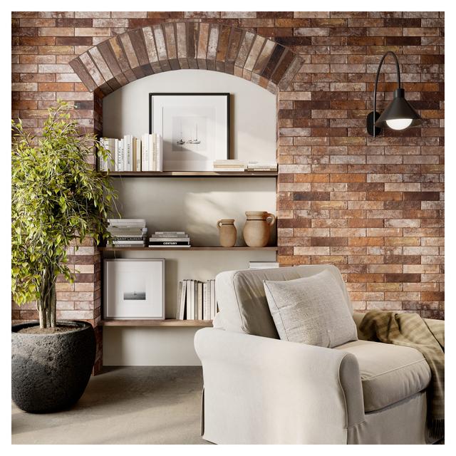 MATTONCINO ANTICO CASALE MATTONE 6x25x0,9 cm GRES PORCELLANATO | Tecnomat MATTONCINO ANTICO CASALE MATTONE 6x25x0,9 cm GRES PORCELLANATO - 2 | Tecnomat