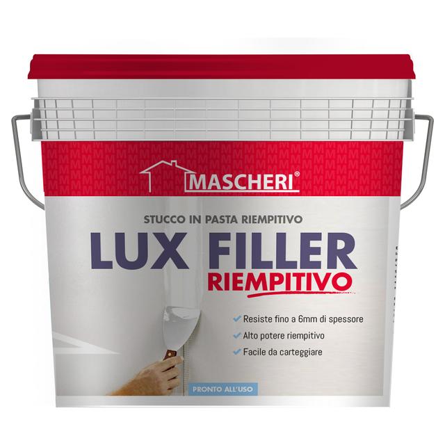STUCCO ALTI SPESSORI MASCHERI 5kg LUX FILLER IN PASTA ALTO SPESSORE FINO A 6MM | Tecnomat STUCCO ALTI SPESSORI MASCHERI 5kg LUX FILLER IN PASTA ALTO SPESSORE FINO A 6MM - 2 | Tecnomat