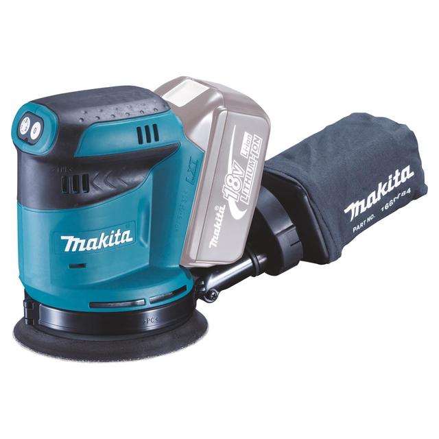 LEVIGATRICE ORBITALE MAKITA 18 V A BATTERIA LITIO CORPO MACCHINA IN VALIGETTA | Tecnomat LEVIGATRICE ORBITALE MAKITA 18 V A BATTERIA LITIO CORPO MACCHINA IN VALIGETTA | Tecnomat