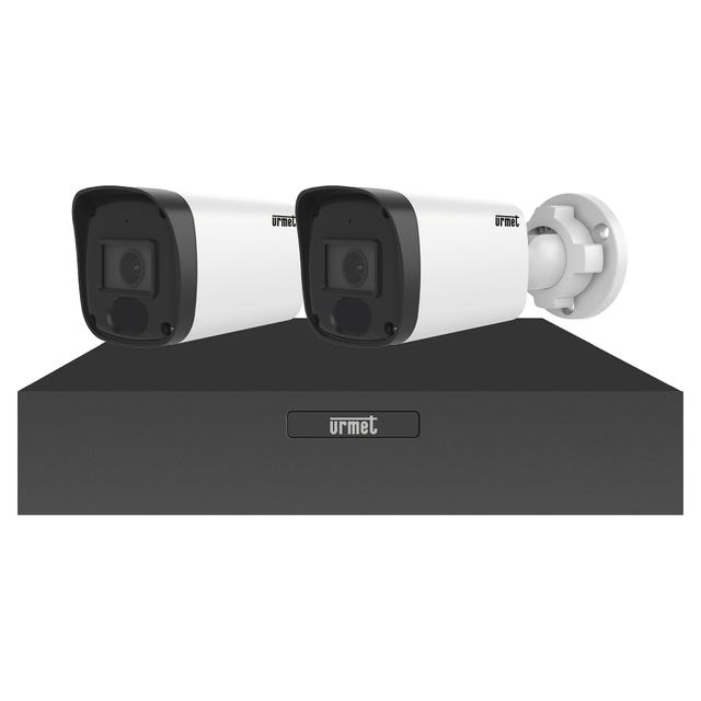 KIT VIDEOSORVEGLIANZA URMET 973210/800 NVR 1TB IP POE 2 TELECAMERE DA 5 Mpx CON CAVO DA 20 m | Tecnomat KIT VIDEOSORVEGLIANZA URMET 973210/800 NVR 1TB IP POE 2 TELECAMERE DA 5 Mpx CON CAVO DA 20 m - 2 | Tecnomat