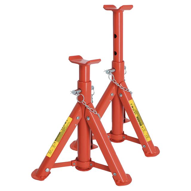 2 CAVALLETTI SOSTEGNO AUTO H MAX 366 mm PORTATA 2000 kg | Tecnomat 2 CAVALLETTI SOSTEGNO AUTO H MAX 366 mm PORTATA 2000 kg - 2 | Tecnomat
