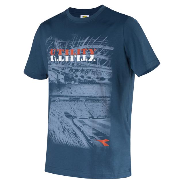 SET DIADORA BERMUDA STONE IN JEANS + MAGLIETTA GRAPHIC IN COTONE BLU TAGLIA S | Tecnomat SET DIADORA BERMUDA STONE IN JEANS + MAGLIETTA GRAPHIC IN COTONE BLU TAGLIA S - 2 | Tecnomat