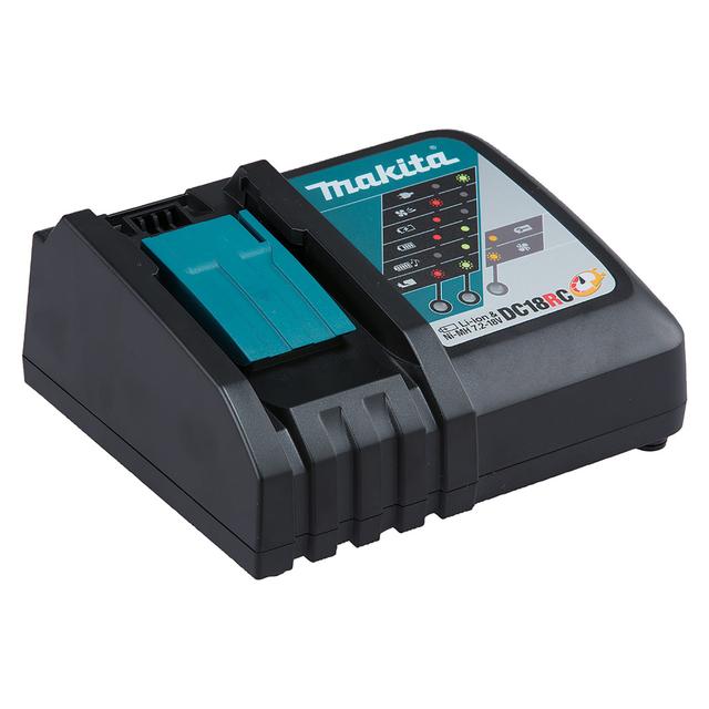 CARICABATTERIE MAKITA 18 V DC18RC LITIO | Tecnomat CARICABATTERIE MAKITA 18 V DC18RC LITIO | Tecnomat