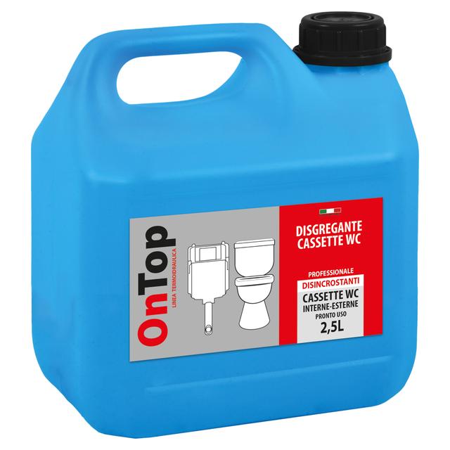 DISINCROSTANTE ON TOP 2,5 l TRATTAMENTO ANTICALCARE PER CASSETTE WC INCASSO ED ESTERNE | Tecnomat DISINCROSTANTE ON TOP 2,5 l TRATTAMENTO ANTICALCARE PER CASSETTE WC INCASSO ED ESTERNE - 2 | Tecnomat