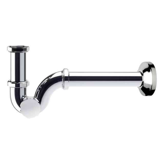 SIFONE BIDET TEA 1''1/4 FORMA ''S'' ZAMA CROMATO CANOTTO Ø 32 mm L 250 mm 44 l/min | Tecnomat SIFONE BIDET TEA 1''1/4 FORMA ''S'' ZAMA CROMATO CANOTTO Ø 32 mm L 250 mm 44 l/min | Tecnomat