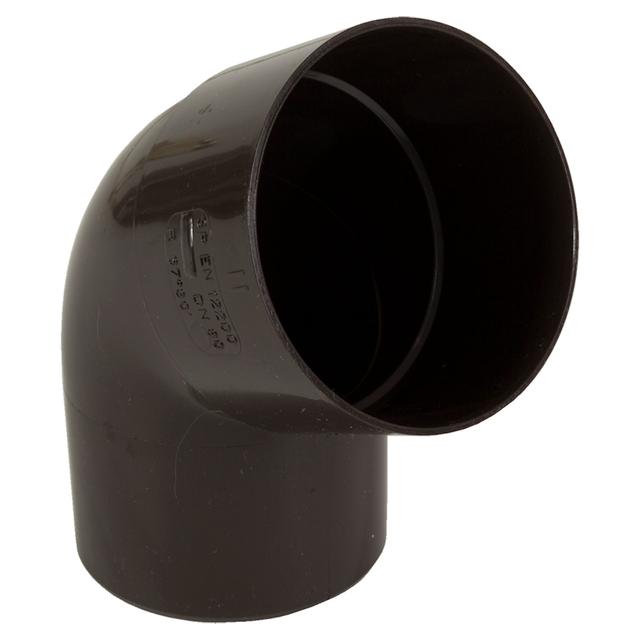 CURVA PLUVIALE 67° Ø 80 mm PVC MARRONE | Tecnomat CURVA PLUVIALE 67° Ø 80 mm PVC MARRONE - 2 | Tecnomat