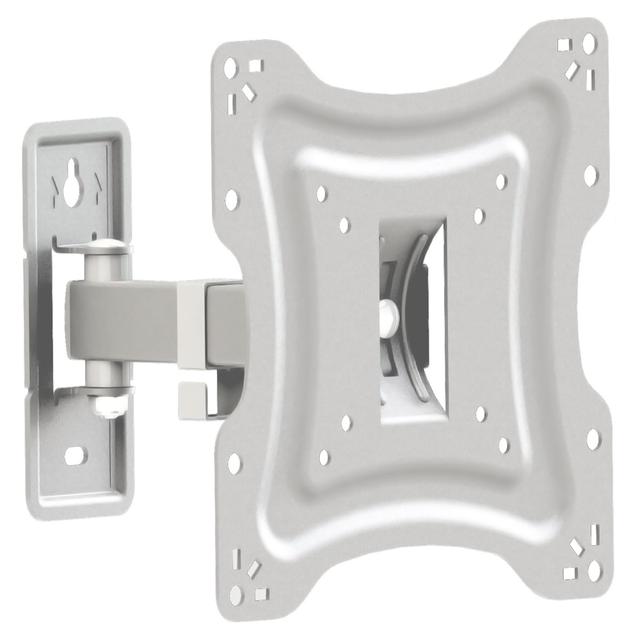 SUPPORTO A MURO INCLINABILE A 2 SNODI PER TV LCD/LED DA 17" A 42" VESA 200x200 mm BIANCO | Tecnomat SUPPORTO A MURO INCLINABILE A 2 SNODI PER TV LCD/LED DA 17" A 42" VESA 200x200 mm BIANCO | Tecnomat